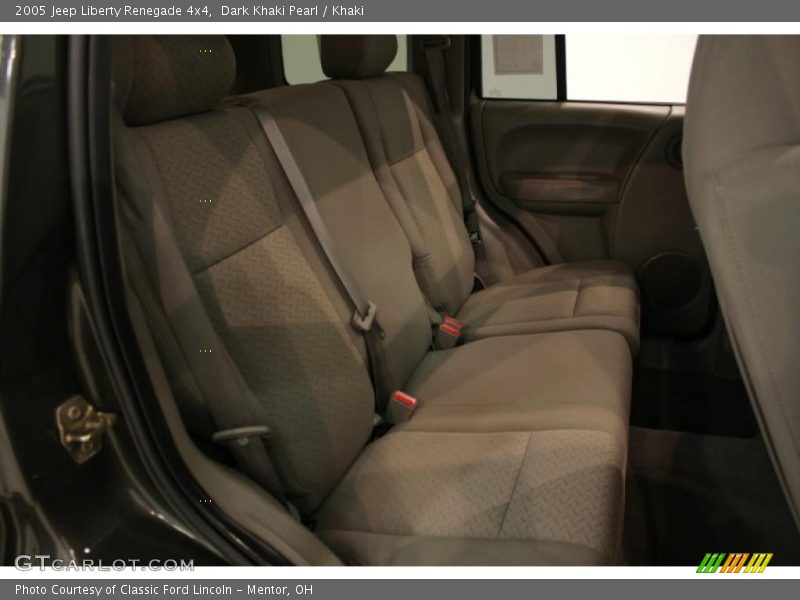 Dark Khaki Pearl / Khaki 2005 Jeep Liberty Renegade 4x4