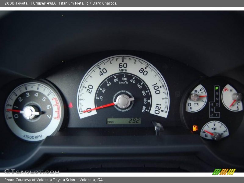 Titanium Metallic / Dark Charcoal 2008 Toyota FJ Cruiser 4WD