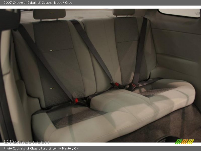 Black / Gray 2007 Chevrolet Cobalt LS Coupe
