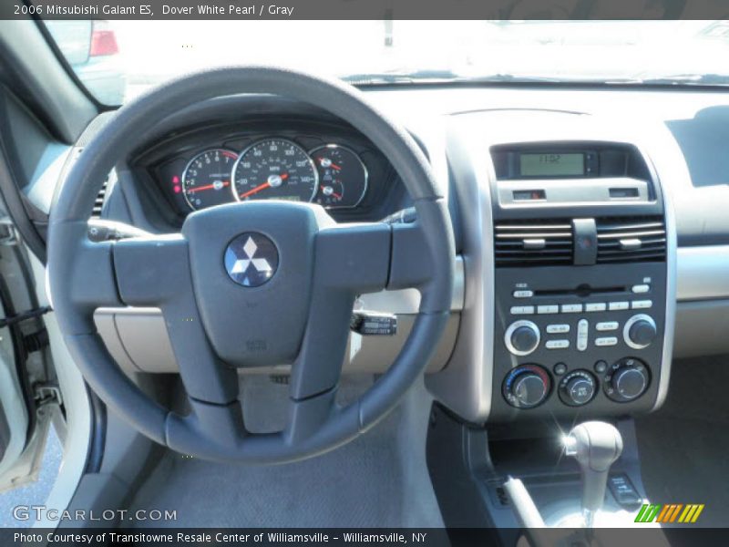 Dover White Pearl / Gray 2006 Mitsubishi Galant ES