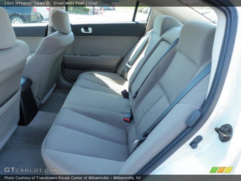 Dover White Pearl / Gray 2006 Mitsubishi Galant ES