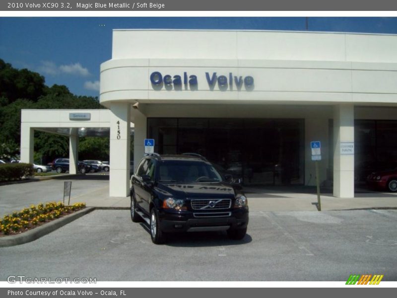 Magic Blue Metallic / Soft Beige 2010 Volvo XC90 3.2