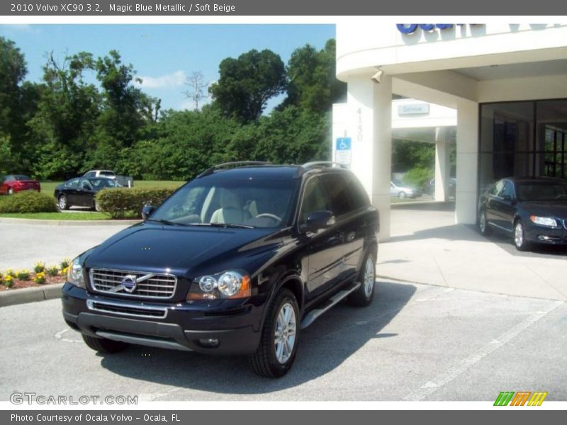 Magic Blue Metallic / Soft Beige 2010 Volvo XC90 3.2