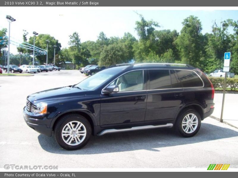 Magic Blue Metallic / Soft Beige 2010 Volvo XC90 3.2