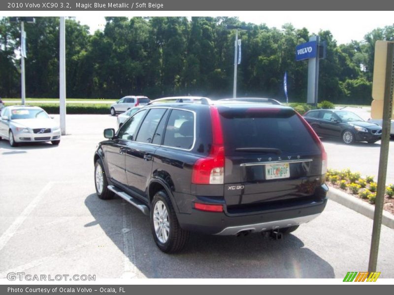 Magic Blue Metallic / Soft Beige 2010 Volvo XC90 3.2