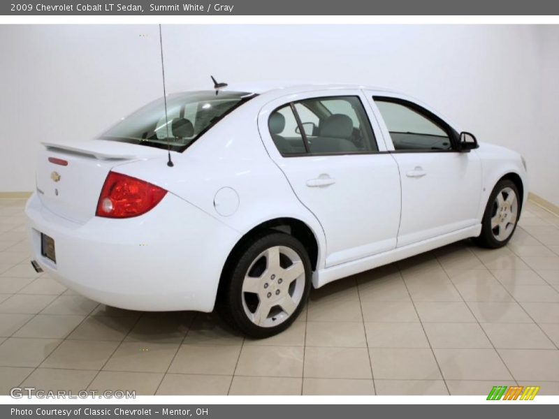 Summit White / Gray 2009 Chevrolet Cobalt LT Sedan