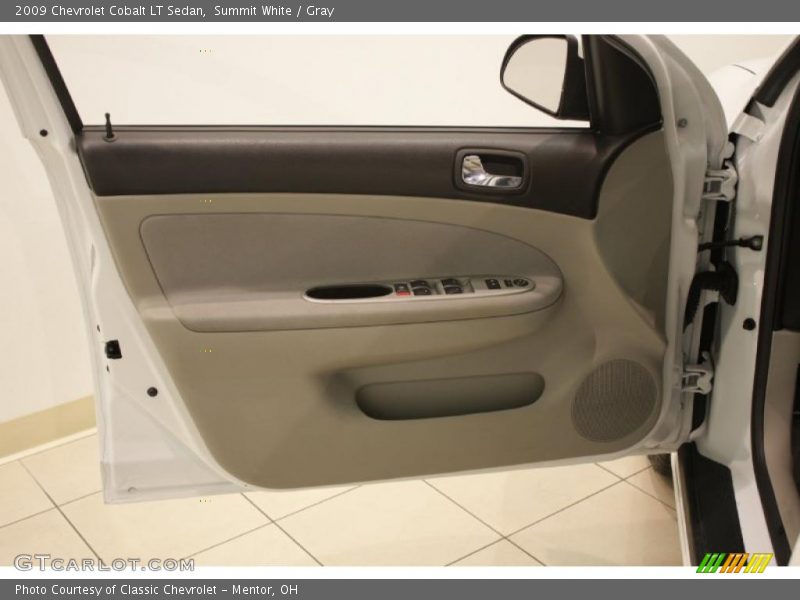 Summit White / Gray 2009 Chevrolet Cobalt LT Sedan