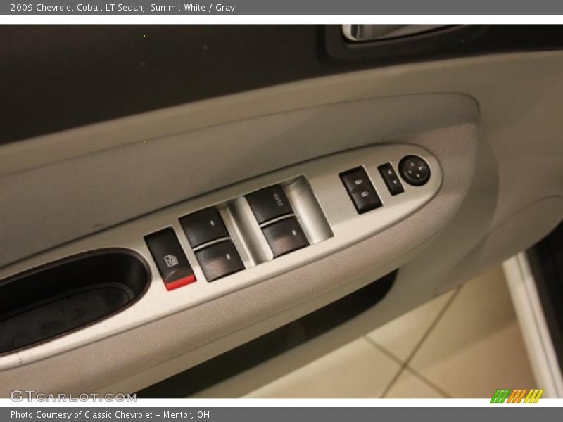 Summit White / Gray 2009 Chevrolet Cobalt LT Sedan