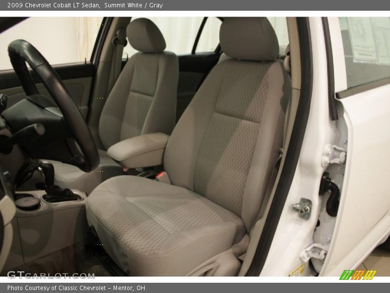 Summit White / Gray 2009 Chevrolet Cobalt LT Sedan