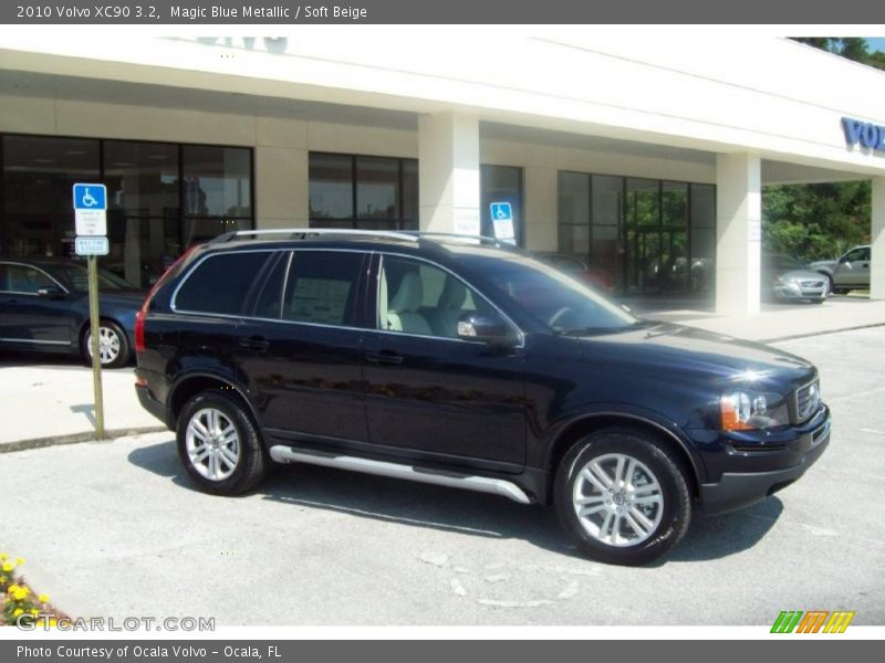 Magic Blue Metallic / Soft Beige 2010 Volvo XC90 3.2