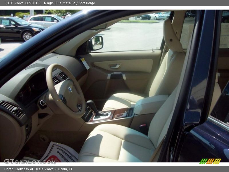 Magic Blue Metallic / Soft Beige 2010 Volvo XC90 3.2