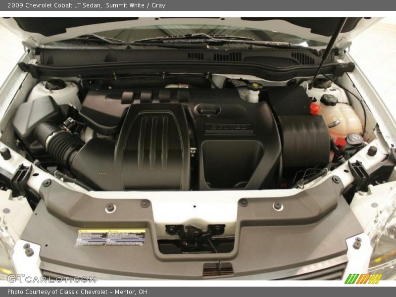 Summit White / Gray 2009 Chevrolet Cobalt LT Sedan
