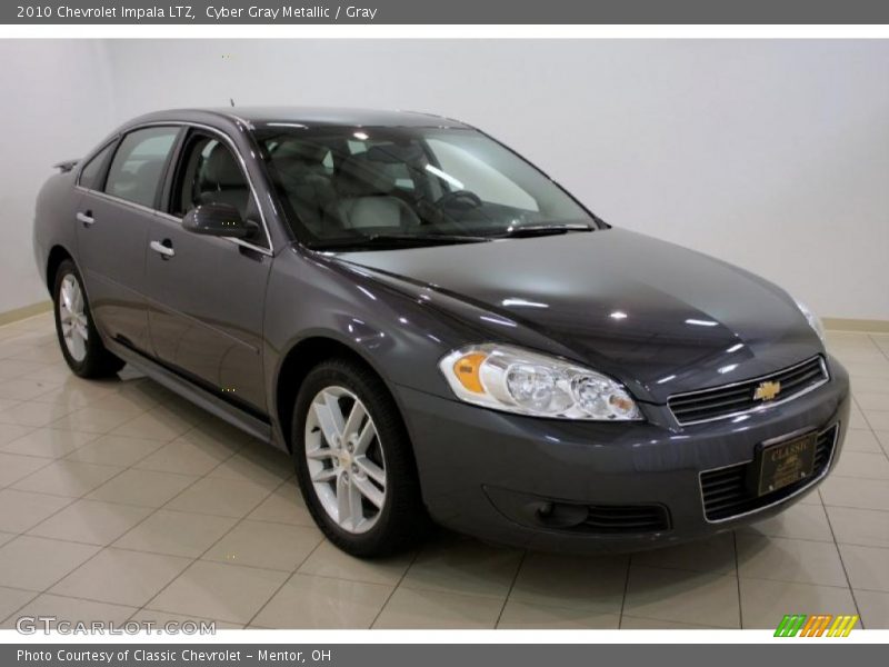 Cyber Gray Metallic / Gray 2010 Chevrolet Impala LTZ