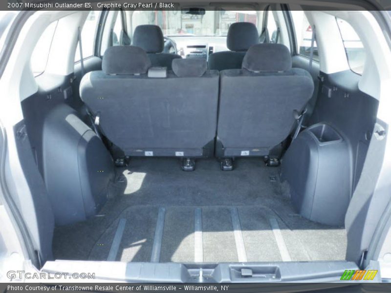 Graphite Gray Pearl / Black 2007 Mitsubishi Outlander ES