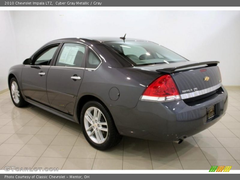 Cyber Gray Metallic / Gray 2010 Chevrolet Impala LTZ