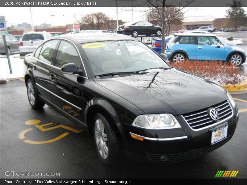 Black / Beige 2005 Volkswagen Passat GLX Sedan