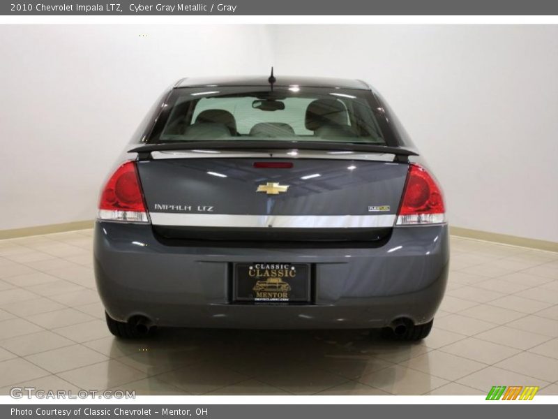 Cyber Gray Metallic / Gray 2010 Chevrolet Impala LTZ