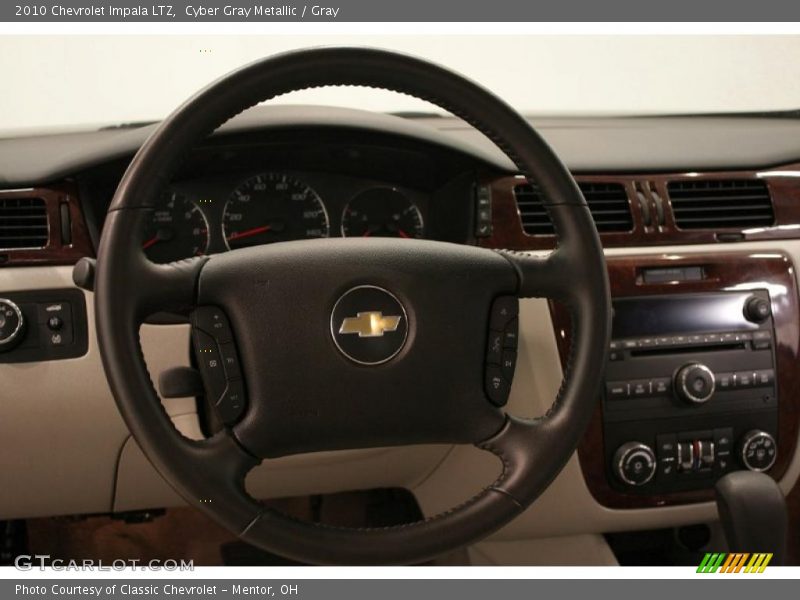 Cyber Gray Metallic / Gray 2010 Chevrolet Impala LTZ