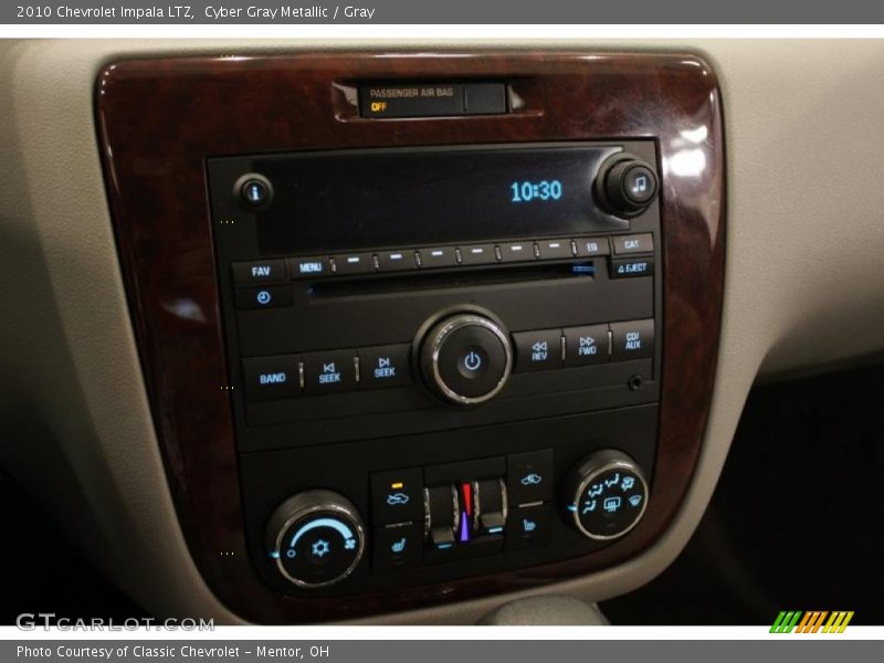 Cyber Gray Metallic / Gray 2010 Chevrolet Impala LTZ