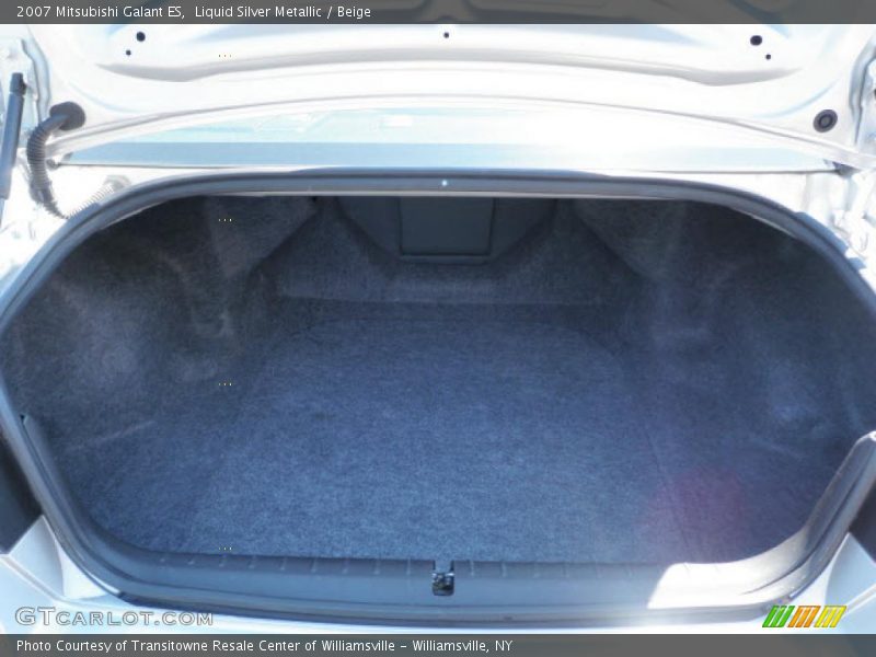 Liquid Silver Metallic / Beige 2007 Mitsubishi Galant ES