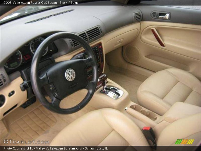 Black / Beige 2005 Volkswagen Passat GLX Sedan