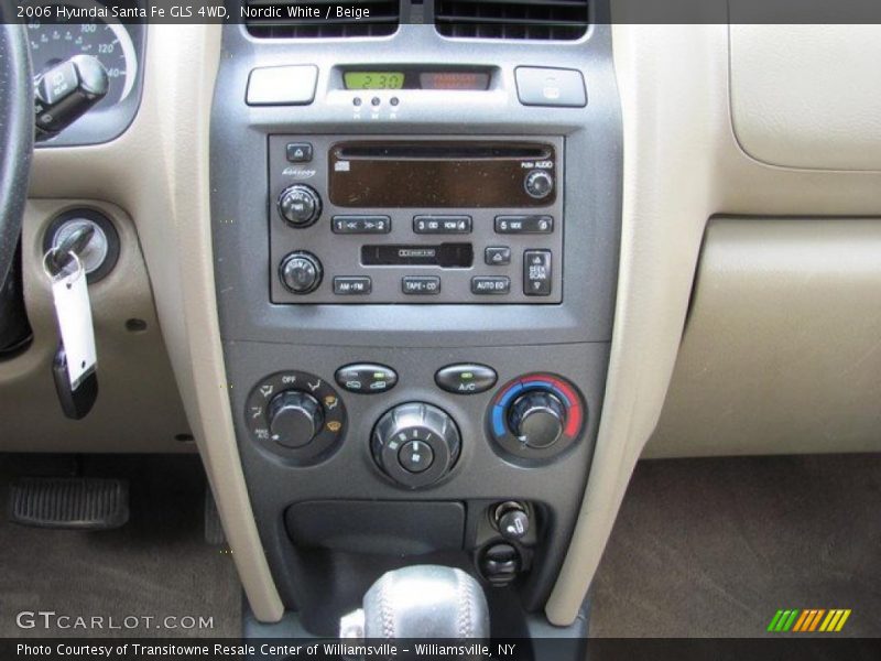 Nordic White / Beige 2006 Hyundai Santa Fe GLS 4WD