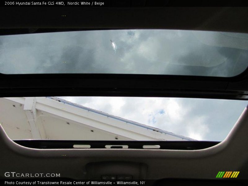 Nordic White / Beige 2006 Hyundai Santa Fe GLS 4WD