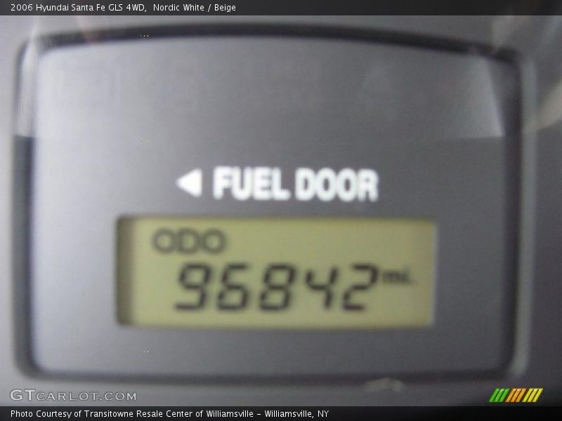 Nordic White / Beige 2006 Hyundai Santa Fe GLS 4WD