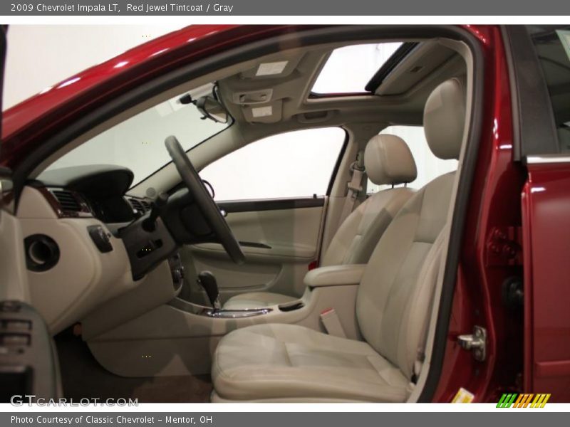 Red Jewel Tintcoat / Gray 2009 Chevrolet Impala LT