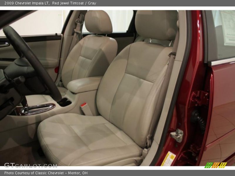 Red Jewel Tintcoat / Gray 2009 Chevrolet Impala LT