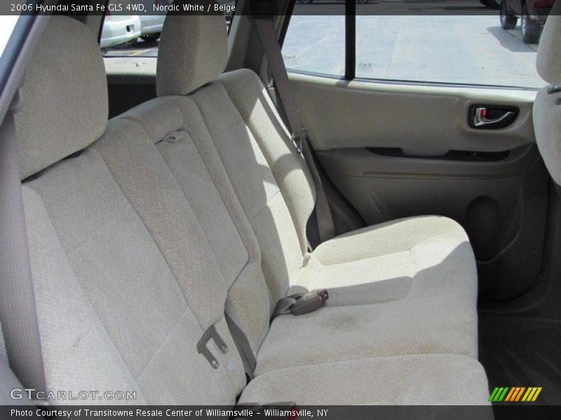 Nordic White / Beige 2006 Hyundai Santa Fe GLS 4WD