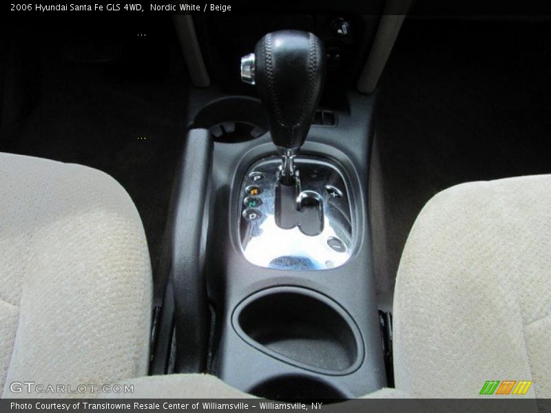 Nordic White / Beige 2006 Hyundai Santa Fe GLS 4WD