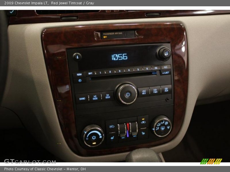 Red Jewel Tintcoat / Gray 2009 Chevrolet Impala LT
