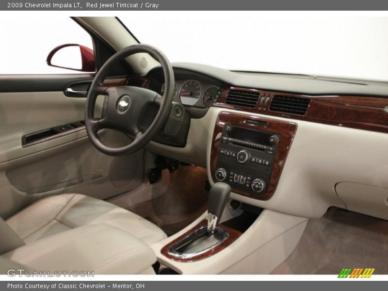 Red Jewel Tintcoat / Gray 2009 Chevrolet Impala LT