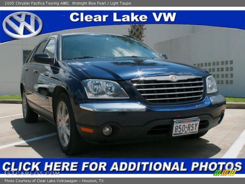 Midnight Blue Pearl / Light Taupe 2005 Chrysler Pacifica Touring AWD