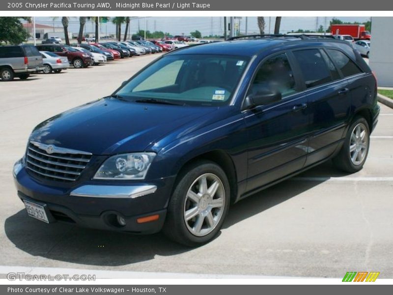 Midnight Blue Pearl / Light Taupe 2005 Chrysler Pacifica Touring AWD