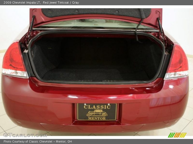 Red Jewel Tintcoat / Gray 2009 Chevrolet Impala LT