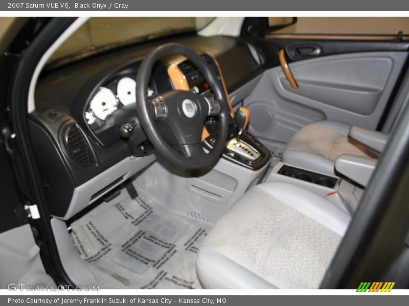 Black Onyx / Gray 2007 Saturn VUE V6