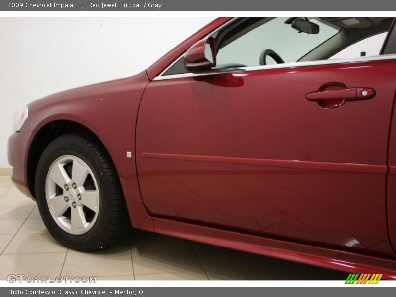 Red Jewel Tintcoat / Gray 2009 Chevrolet Impala LT