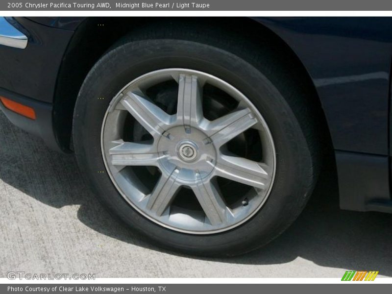 Midnight Blue Pearl / Light Taupe 2005 Chrysler Pacifica Touring AWD