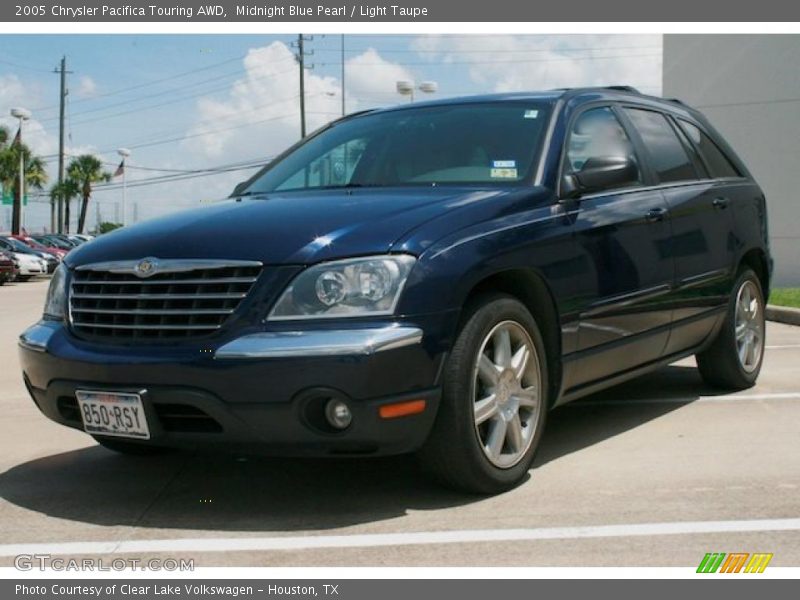 Midnight Blue Pearl / Light Taupe 2005 Chrysler Pacifica Touring AWD