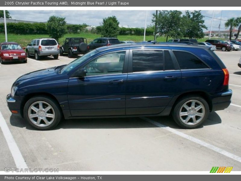 Midnight Blue Pearl / Light Taupe 2005 Chrysler Pacifica Touring AWD