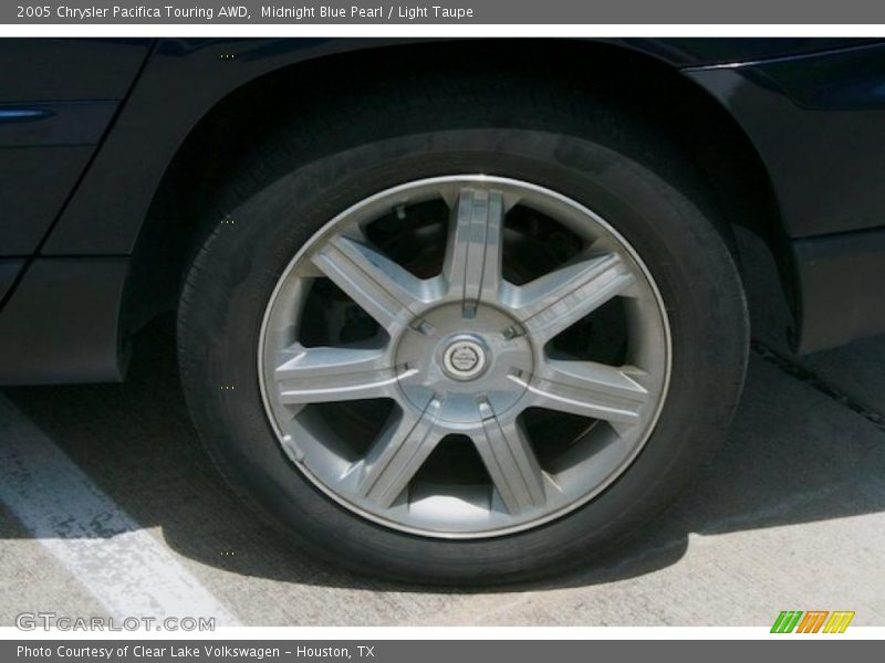 Midnight Blue Pearl / Light Taupe 2005 Chrysler Pacifica Touring AWD
