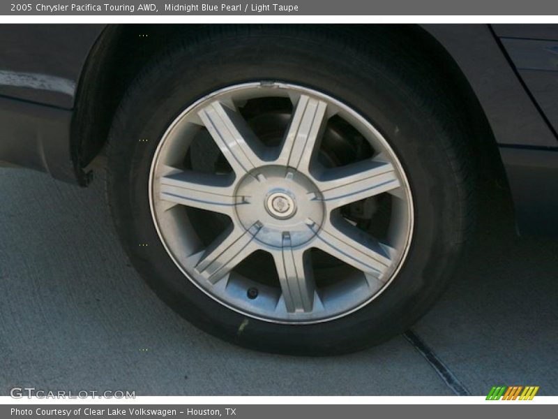 Midnight Blue Pearl / Light Taupe 2005 Chrysler Pacifica Touring AWD