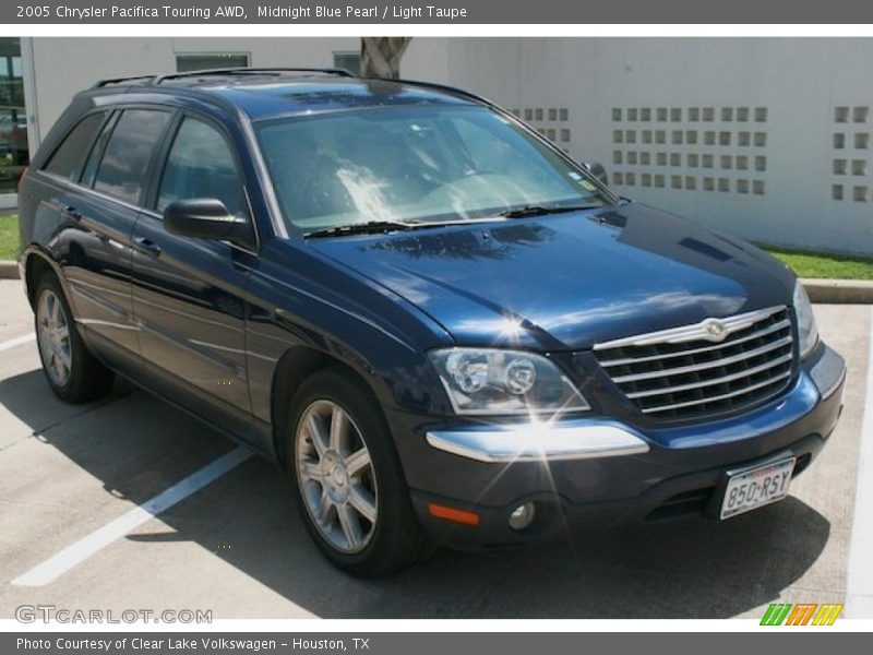 Midnight Blue Pearl / Light Taupe 2005 Chrysler Pacifica Touring AWD