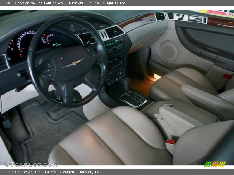 Midnight Blue Pearl / Light Taupe 2005 Chrysler Pacifica Touring AWD