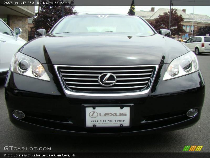 Black Onyx / Cashmere 2007 Lexus ES 350