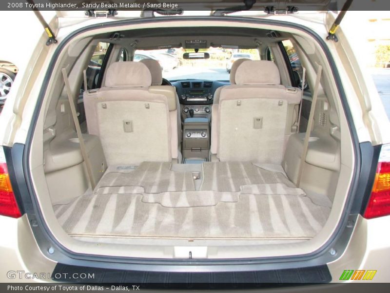 Sandy Beach Metallic / Sand Beige 2008 Toyota Highlander