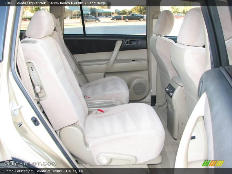 Sandy Beach Metallic / Sand Beige 2008 Toyota Highlander
