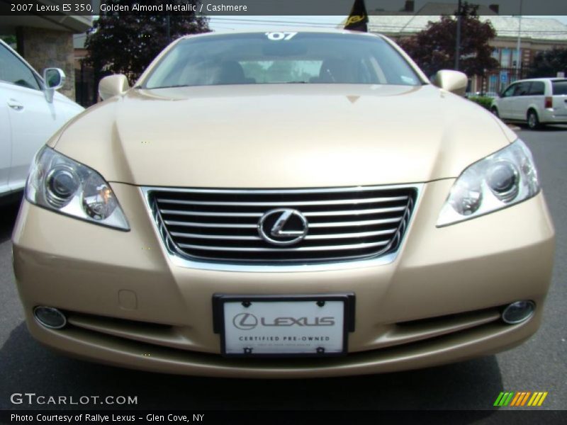 Golden Almond Metallic / Cashmere 2007 Lexus ES 350